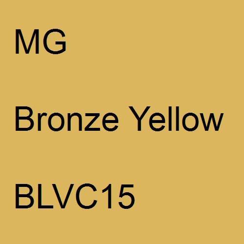 MG, Bronze Yellow, BLVC15.